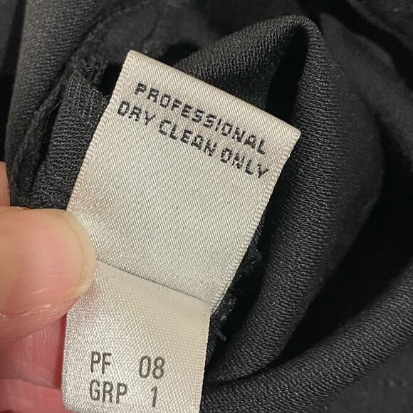 Vintage St John Black Wool Blend Skirt Heritage Elevated Basics Classic Career 6 - Picture 7 of 7